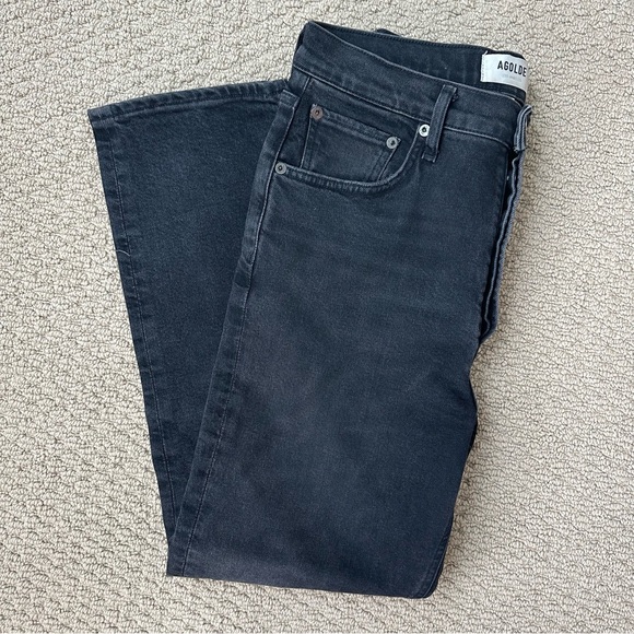 Agolde Riley High Rise Straight Crop jeans - Picture 4 of 4
